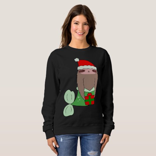 Sweatshirt Sloth Mermaid (Devant entier)
