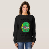 Sweatshirt sloth saying cleaning window cleaner housework (Devant entier)