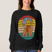 Sweatshirt Sloth Sky Diving (Devant)