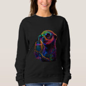 Sweatshirt Sloth with Cocktail (Devant)