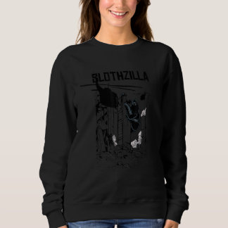 Sweatshirt Slothzilla Apocalyptic Parodie Sloth Cadeau pour H