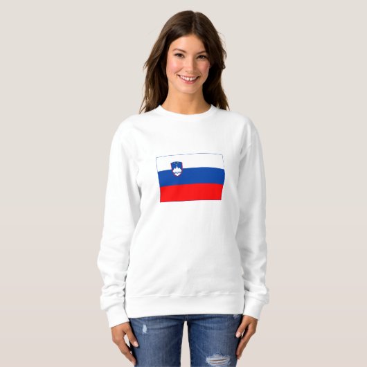 Sweatshirt Slovenia Flag (Devant entier)