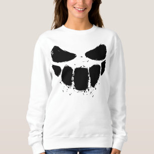 Sweatshirt Smile Éffrayant Face Halloween heureux