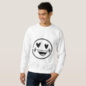 SWEATSHIRT SMILY EMOJI (Devant entier)