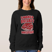 Sweatshirt Smoked Brisket Whisperer (Devant)