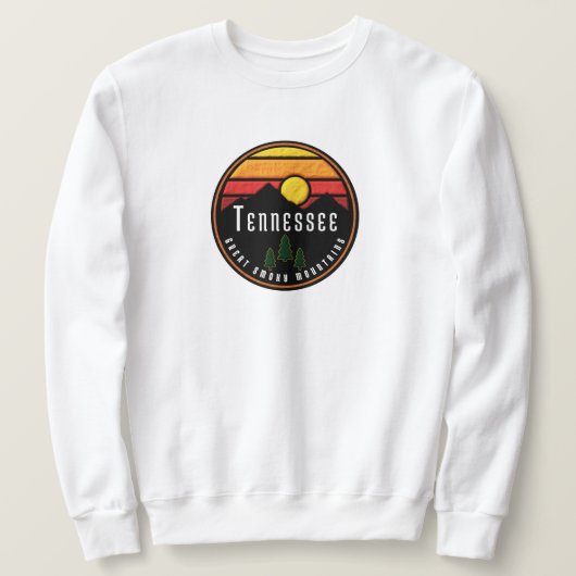 Sweatshirt Smoky Mountains Tennessee (Design devant)