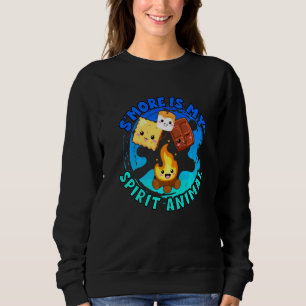 Sweatshirt S'more Is My Spirit Animal Weekend Clamping Kids