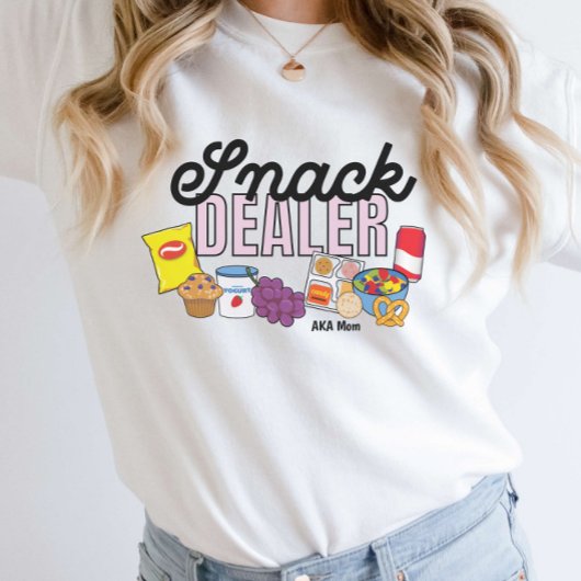 Sweatshirt Snack Dealer Maman Vie Drôle