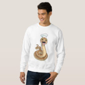 Sweatshirt Snake as Cook avec Chef casquette (Devant entier)