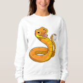 Sweatshirt Snake with Cup (Devant)