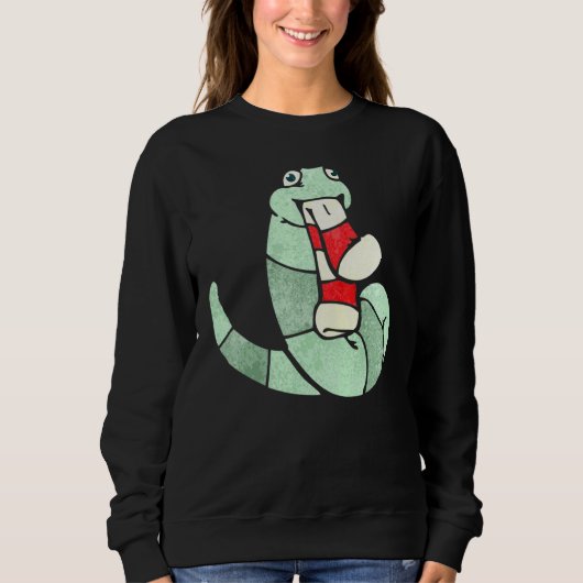 Sweatshirt Snakke Snakke Avec Un Long Sock (Devant)