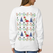 Sweatshirt Sneeuwman Elf (Achterkant)