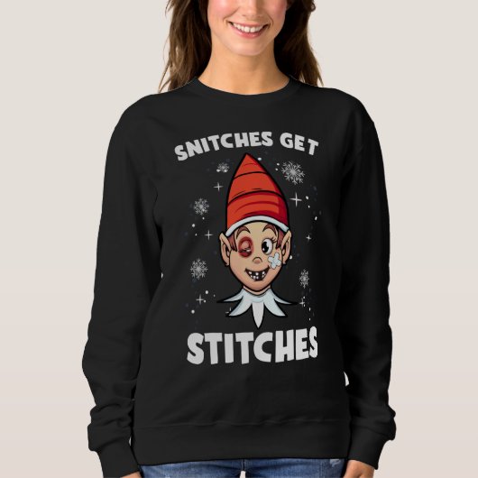 Sweatshirt Snitches Obtenir des points (Devant)
