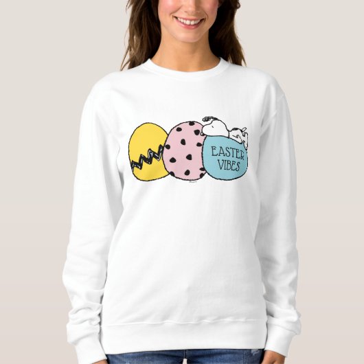 Sweatshirt Snoopy - Bonne Pâques (Devant)