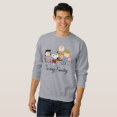 Sweatshirt Snoopy et Gang Play Football (Devant entier)