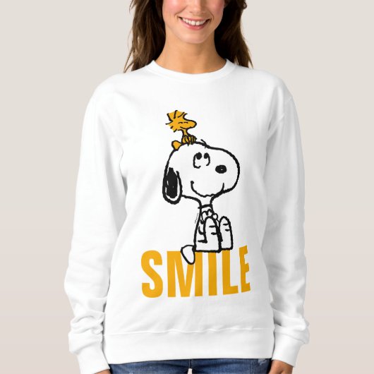 Sweatshirt Snoopy & Woodstock - Tous les sourires (Devant)
