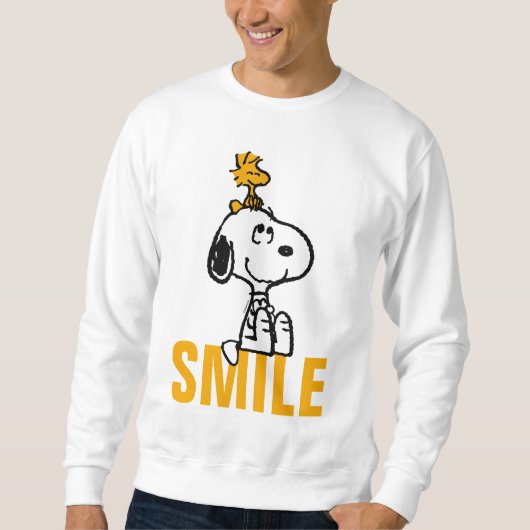 Sweatshirt Snoopy & Woodstock - Tous les sourires (Devant)