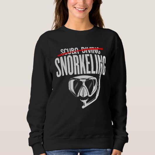 Sweatshirt Snorkel Graphic Snorkeler Scuba Diver Diving Snork (Devant)
