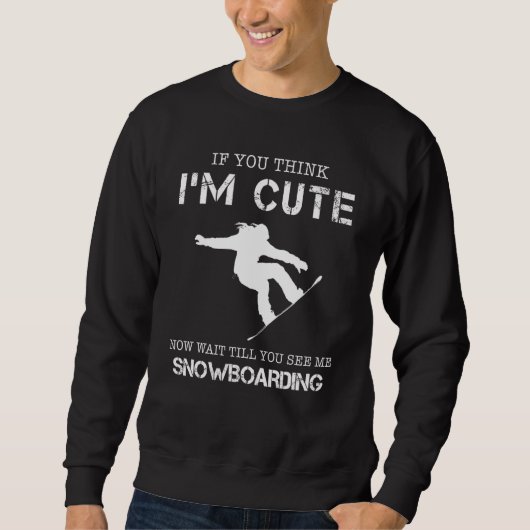 Sweatshirt Snowboard (Devant)