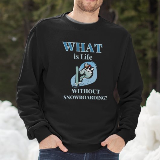 Sweatshirt Snowboard