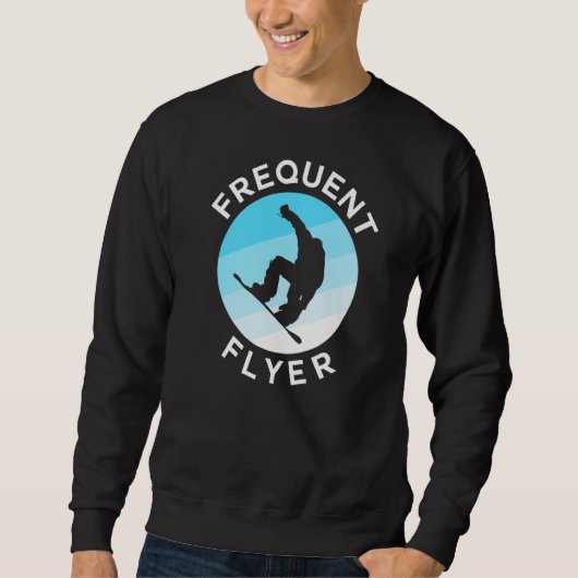 Sweatshirt Snowboard Fréquent Flyer (Devant)