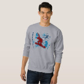 SWEATSHIRT SNOWBOARDING EXTRÊME (Devant entier)