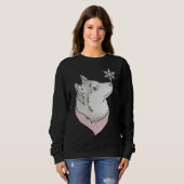 Sweatshirt Snowflake Husky (Devant entier)