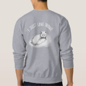 Sweatshirt Snowfox (Dos)
