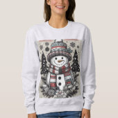 Sweatshirt Snowman (Devant)