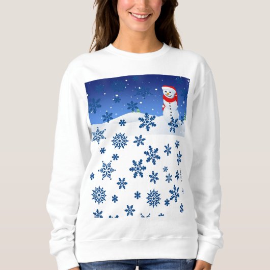 Sweatshirt Snowman (Devant)