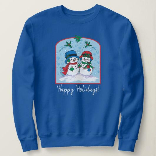 Sweatshirt Snowman (Design devant)