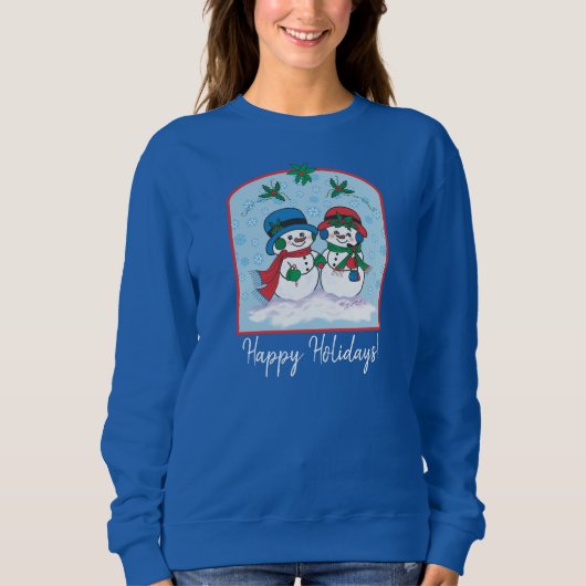 Sweatshirt Snowman (Devant)