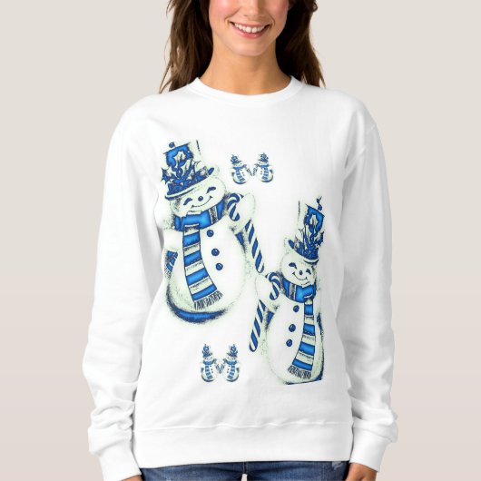 Sweatshirt Snowman (Devant)