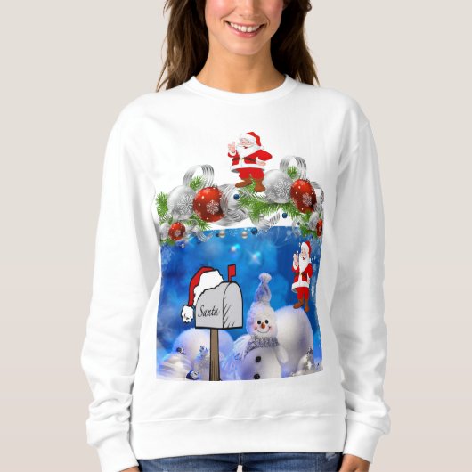 Sweatshirt Snowman (Devant)
