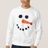 Sweatshirt Snowman à nez rouge (Devant)