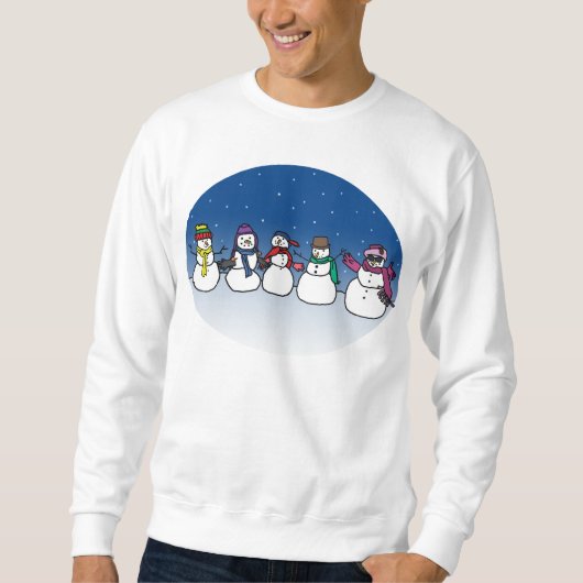 Sweatshirt Snowman Fun (Devant)
