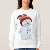 SWEATSHIRT SNOWMAN JOUEUR (Devant)