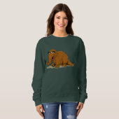 Sweatshirt Snuffleupagus vintage (Devant entier)
