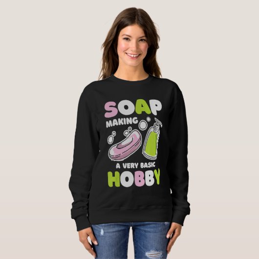 Sweatshirt Soap Fabriquant De Base Hobby Soap Machine Soapma  (Devant entier)