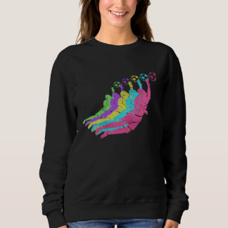 Sweatshirt Soccer Goalie Save 80s Colors 1980s