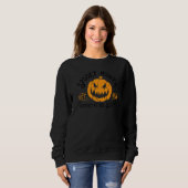 Sweatshirt Société d'appréciation du mois éffrayant Jack-o'-l (Devant entier)