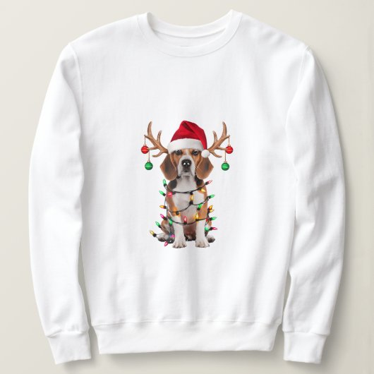 Sweatshirt "Soeur de Noël Beagle" (Design devant)
