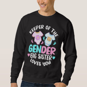 Sweatshirt Soeur Rose Ou Bleue Vous Aime - Grande Soeur Genre