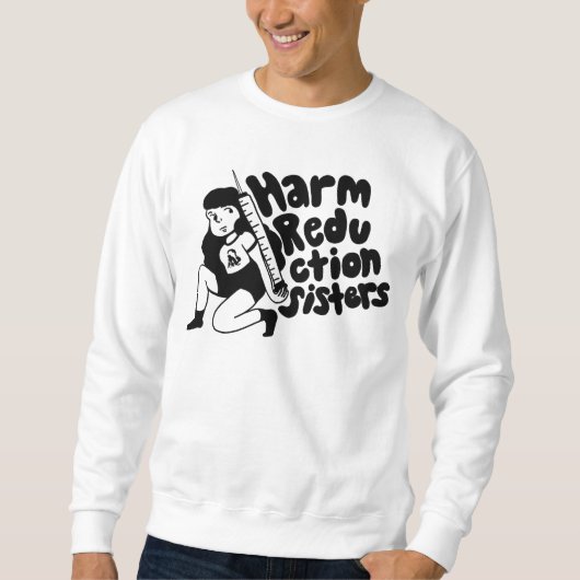 Sweatshirt Sœurs de la réduction des risques Needle Girl (Devant)