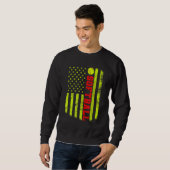 Sweatshirt Softball américain (Devant entier)