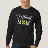 Sweatshirt Softball Mom (Devant)