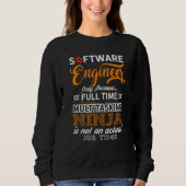 Sweatshirt Software Engineer Coder Programmer 4 (Devant)