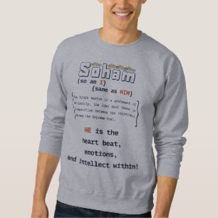 Sweatshirt "Soham"- Essentiellement comme LUI. Conception(M)