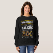 Sweatshirt Soigneur d'animaux de zoo (Devant entier)