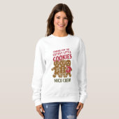Sweatshirt Soin Pour Les Petits Cookies Les Plus Croustillant (Devant entier)